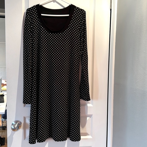 Dotted a-line dress size XL - Picture 1 of 2